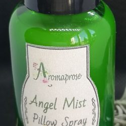 Aspiration Pillow Mist in green atomiser bottle