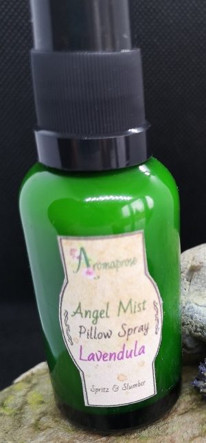 Lavender Pillowspray in green atomiser bottle