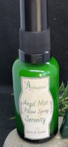Serenity Pillowspray in green atomiser bottle