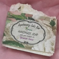 Handmade Geranium Soap