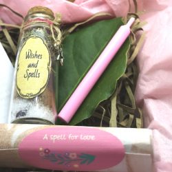 Inner contents of Love Spell kit
