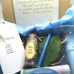 Inner contents of health and wellbeing spell box