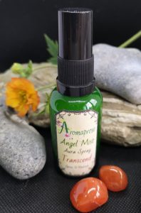 Transcend Aura and Pillow Mist from Aromaprose