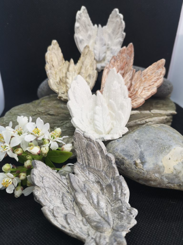 Small Angel Wings Trinket Dishes