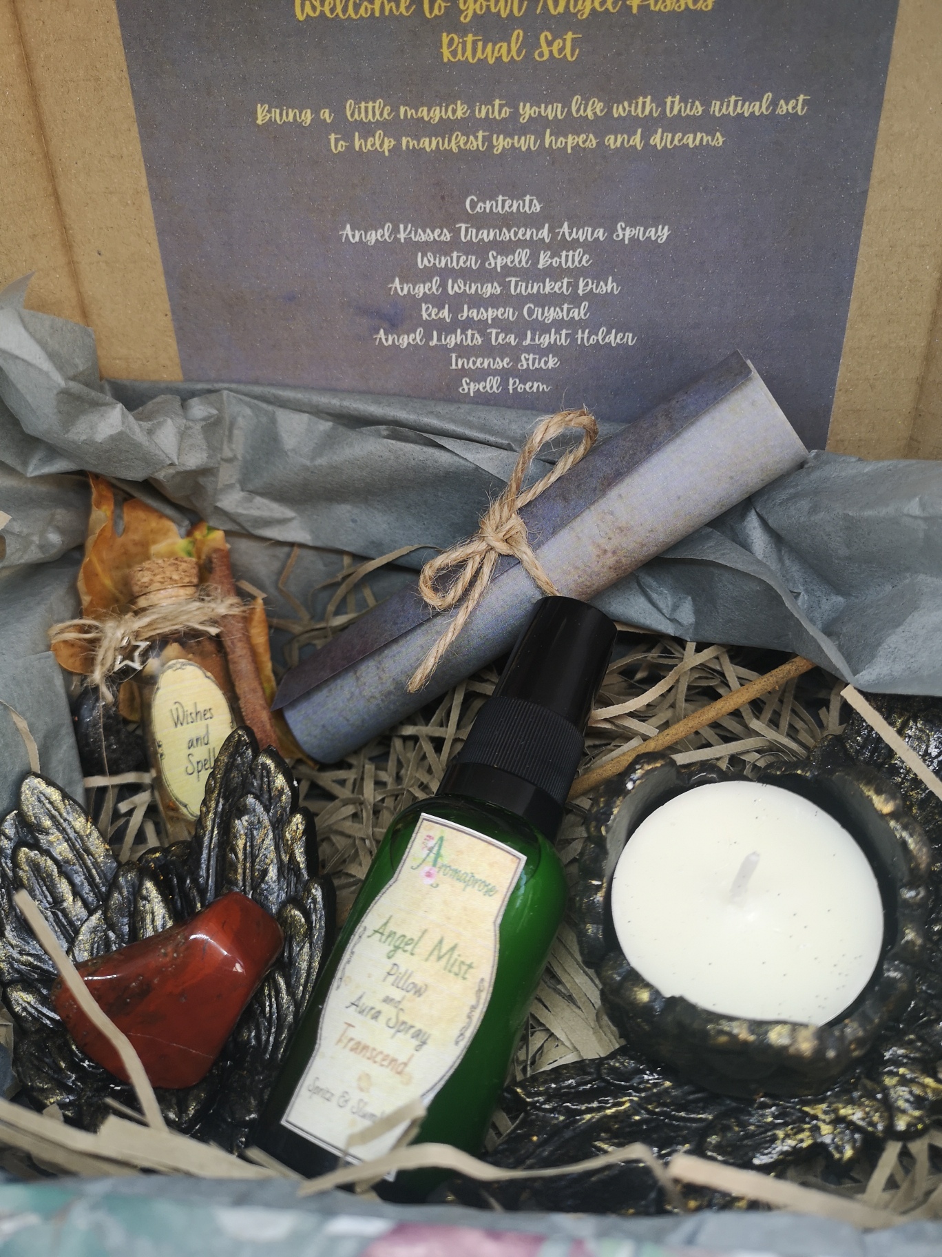 A box of spells and witchy things