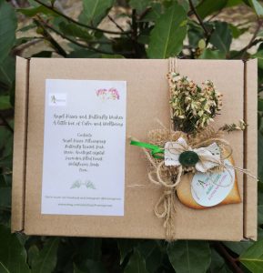 Outer box packaging of Calm and Wellbeing Gift box 