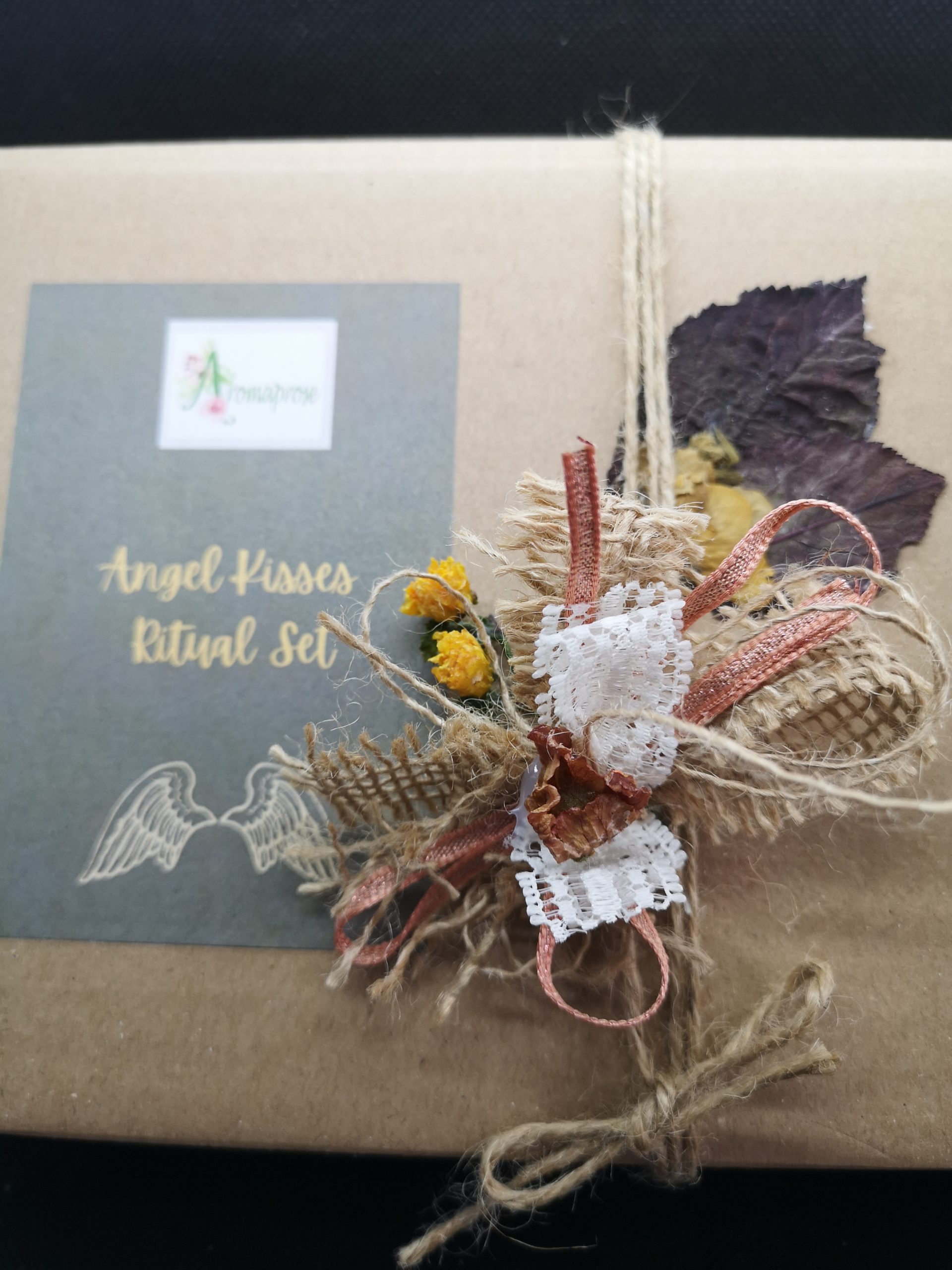 out packaging for Aromaprose Ritual Kit
