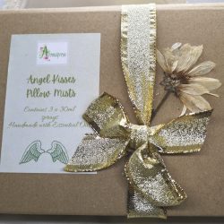 A Christmas decorated set of 3 Pillowsprays