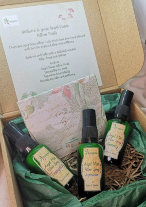 set of 3 pillowsprays from Aromaprose