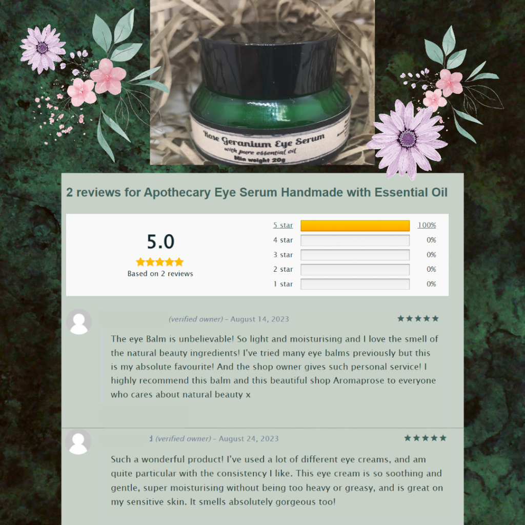 review of eye serum