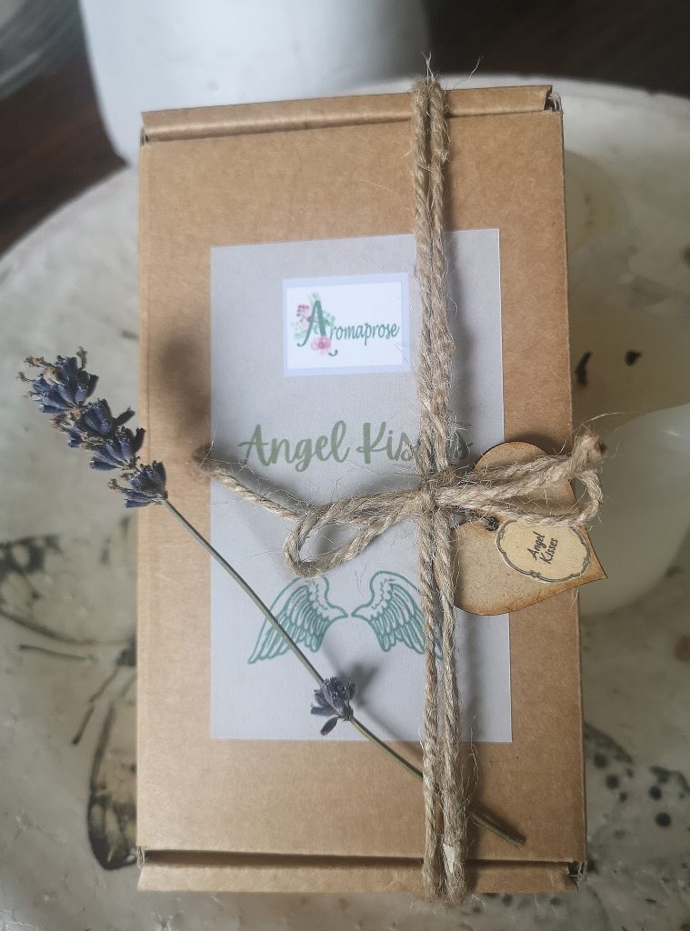 outer box for Angel Kisses sleep set